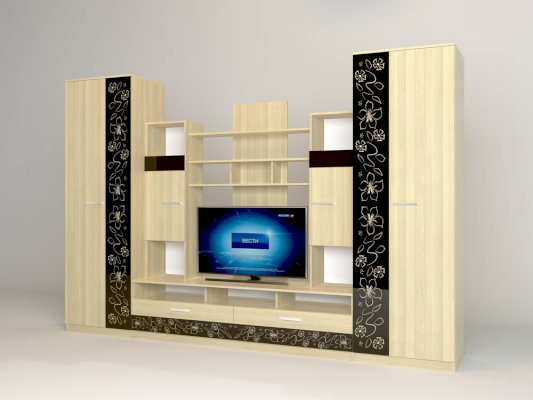 Модульная гостиная Багира (SM Мебель)